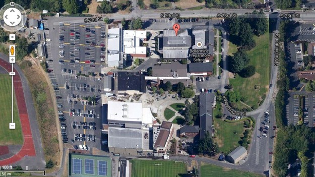 How safe is our school? Aerial campus photo courtesy of bellarmineprep.org 