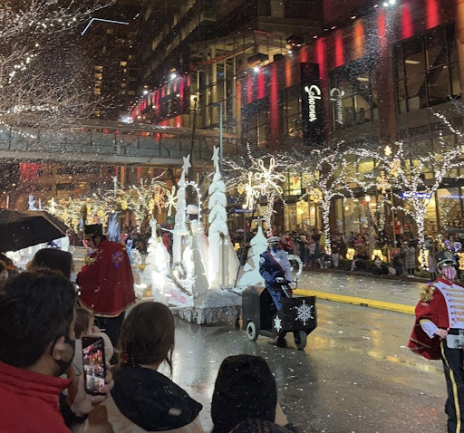 Snowflake Lane in Bellevue Square in magical. 