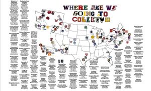 The Class of 2022 College Map makes its debut