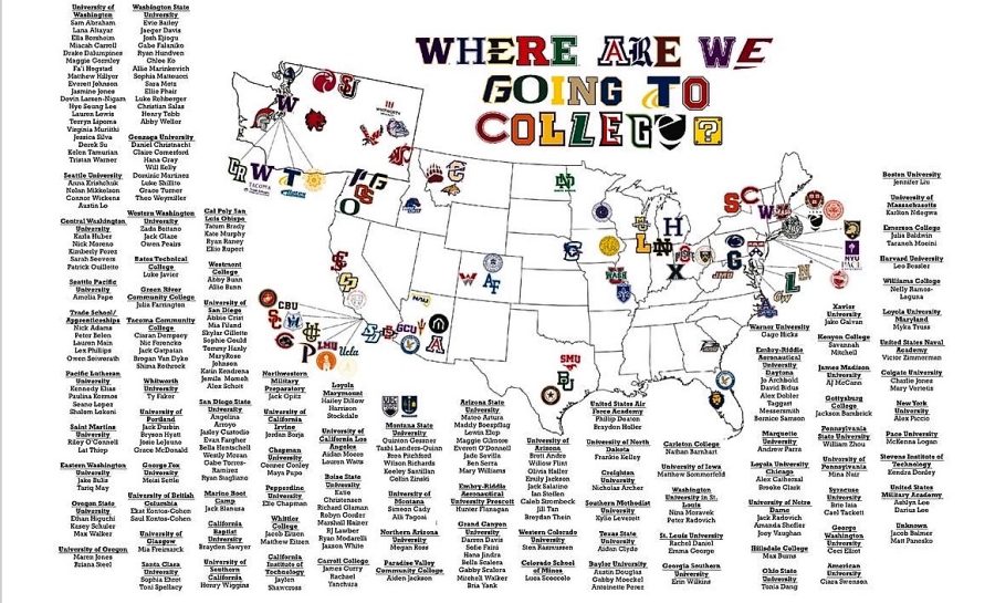 The Class of 2022 College Map makes its debut