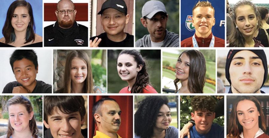 Victims+of+the+Parkland+school+shooting+%28Giffords+Courage+%2F+Twitter%29