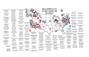 The Class of 2023 College Map makes its debut