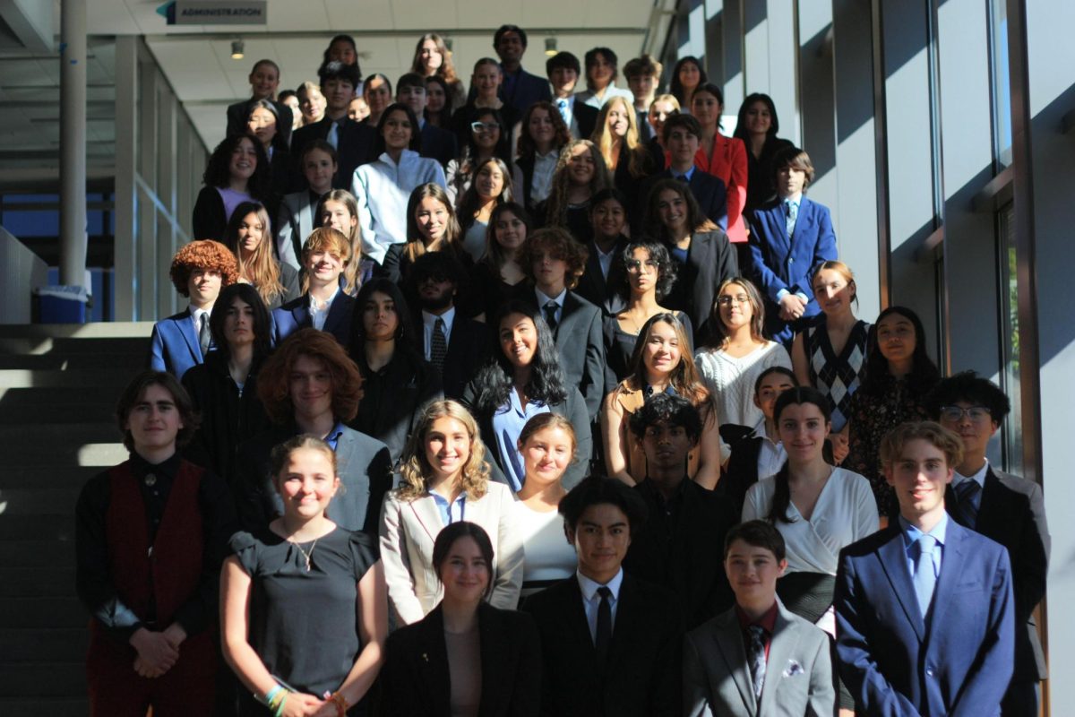 Pictured are attending delegates from PrepMUN on Sept. 30 and Oct. 1.