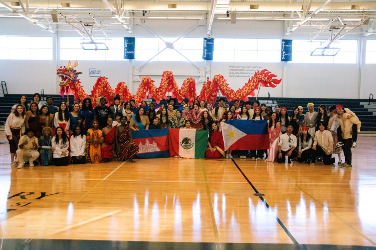 All+the+student+participants+of+the+Multicultural+Assembly.+Photo+by+Casey+O%E2%80%99Flaherty