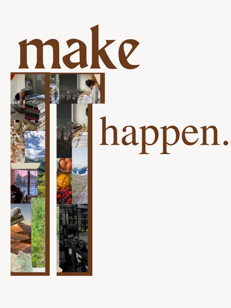 Make IT happen- photo illustration. 