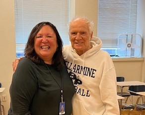 Jeanne and Jerry - colleagues and friends for over 30 years. Photo courtesy of 