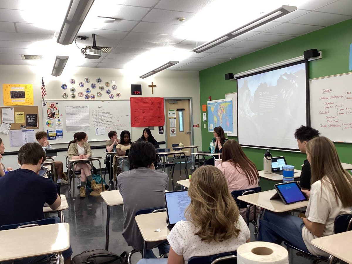 The APES debate in action.