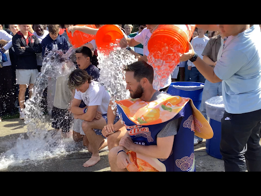 Bellarmine students and staff participate in the challenge. 