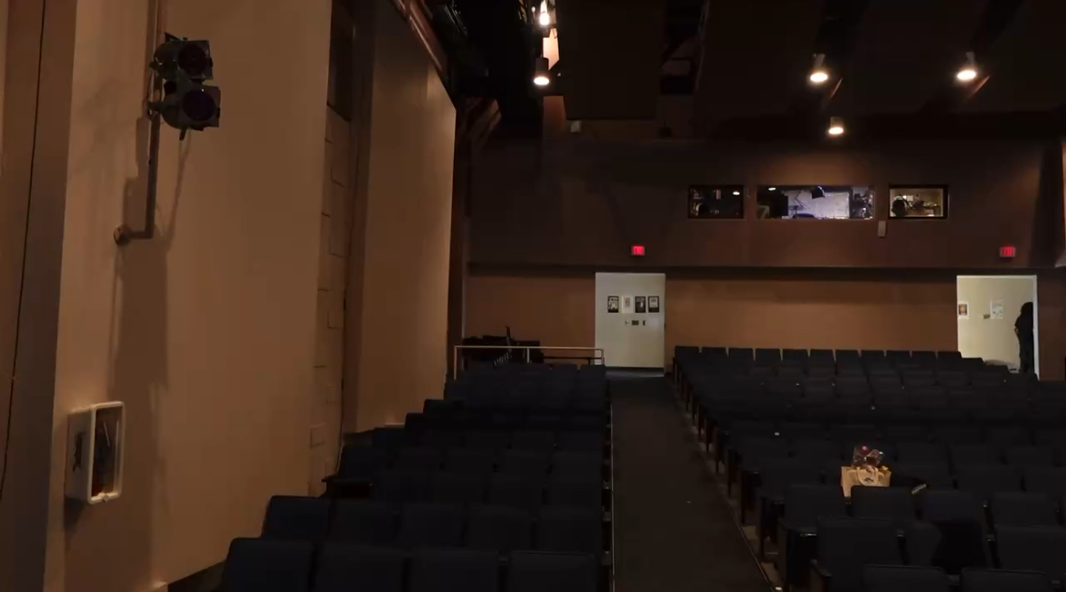 The McAstocker theater welcomes audience members to this year's Dramafest on April 30. 